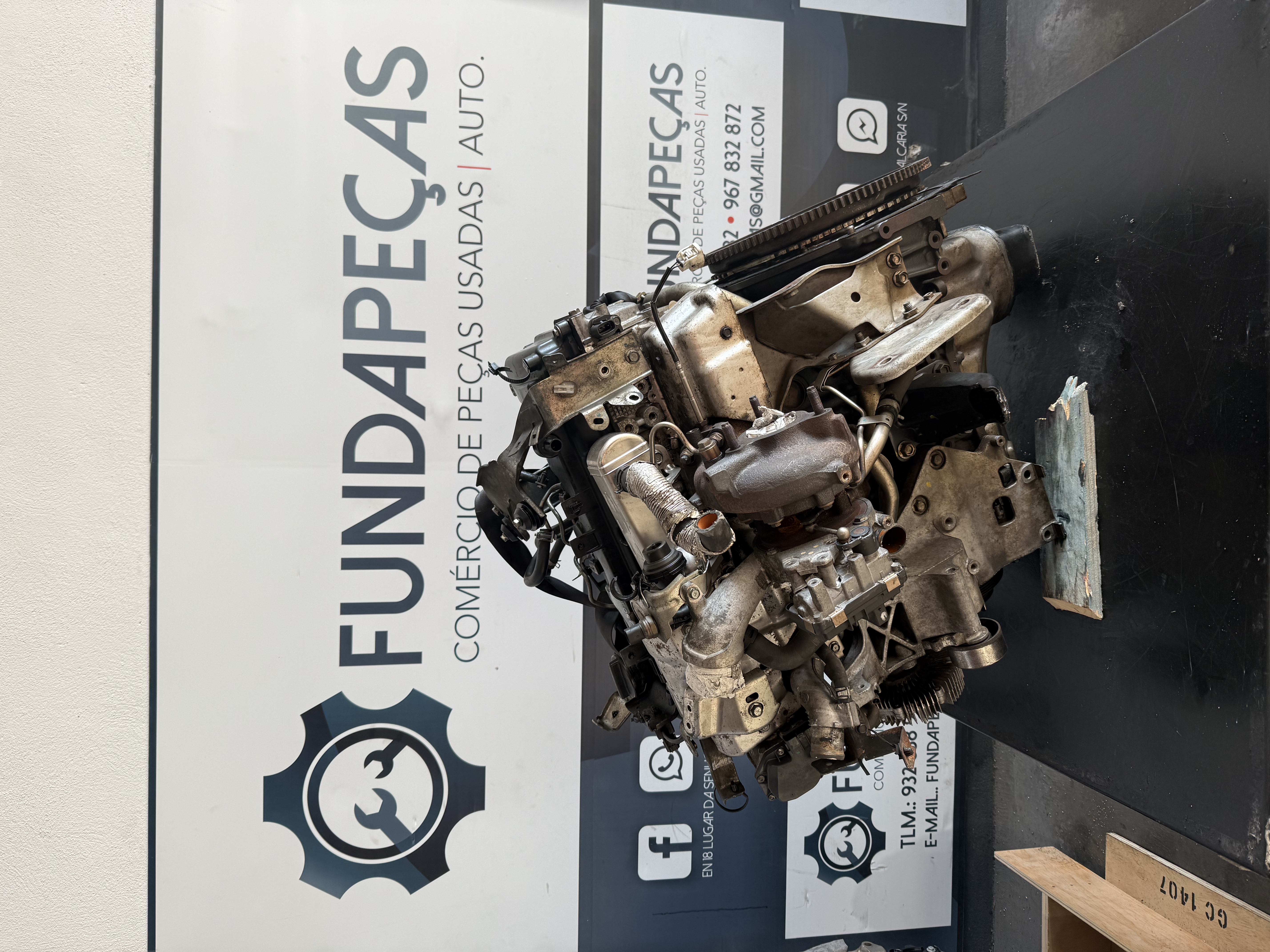 YD25 velas lado contrario do turbo